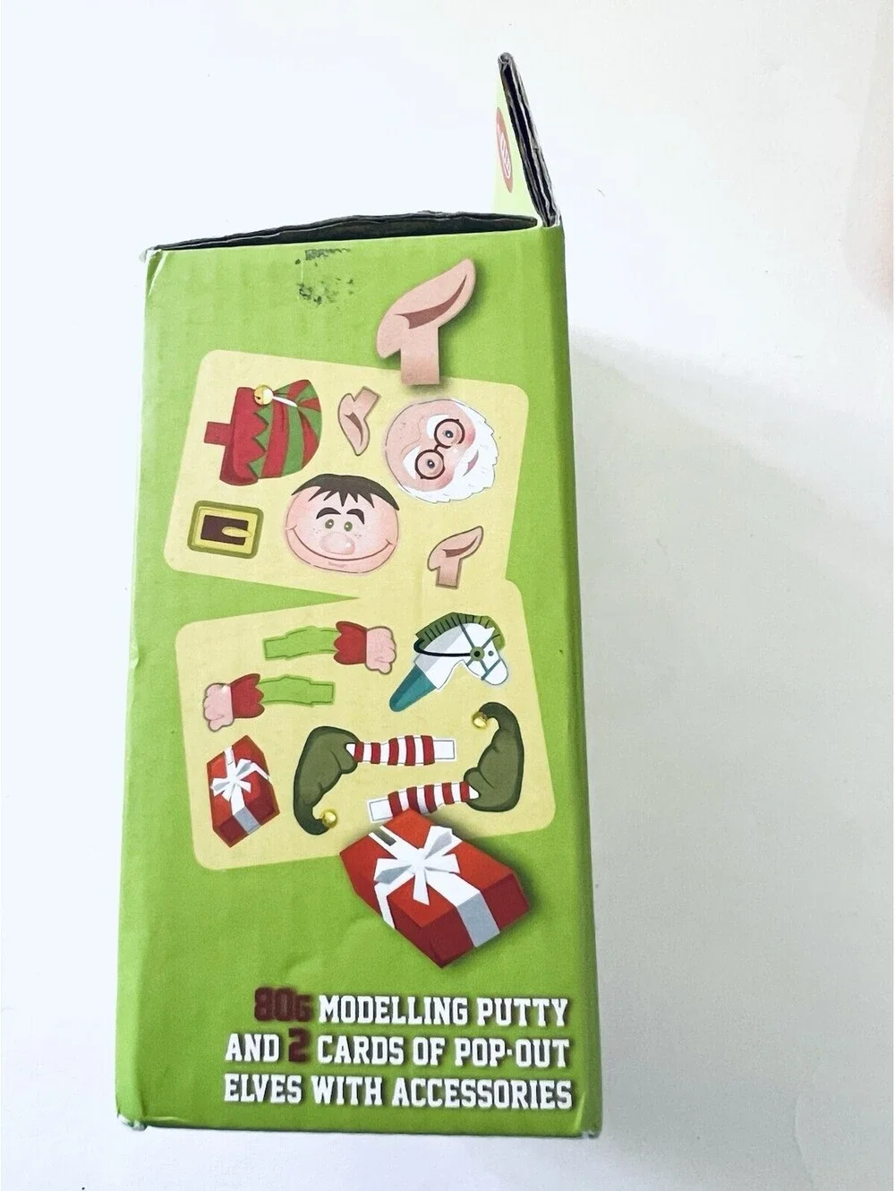Thumbs Up Make Your Own Elf Modelling Putty Craft Kit 80g Open Box